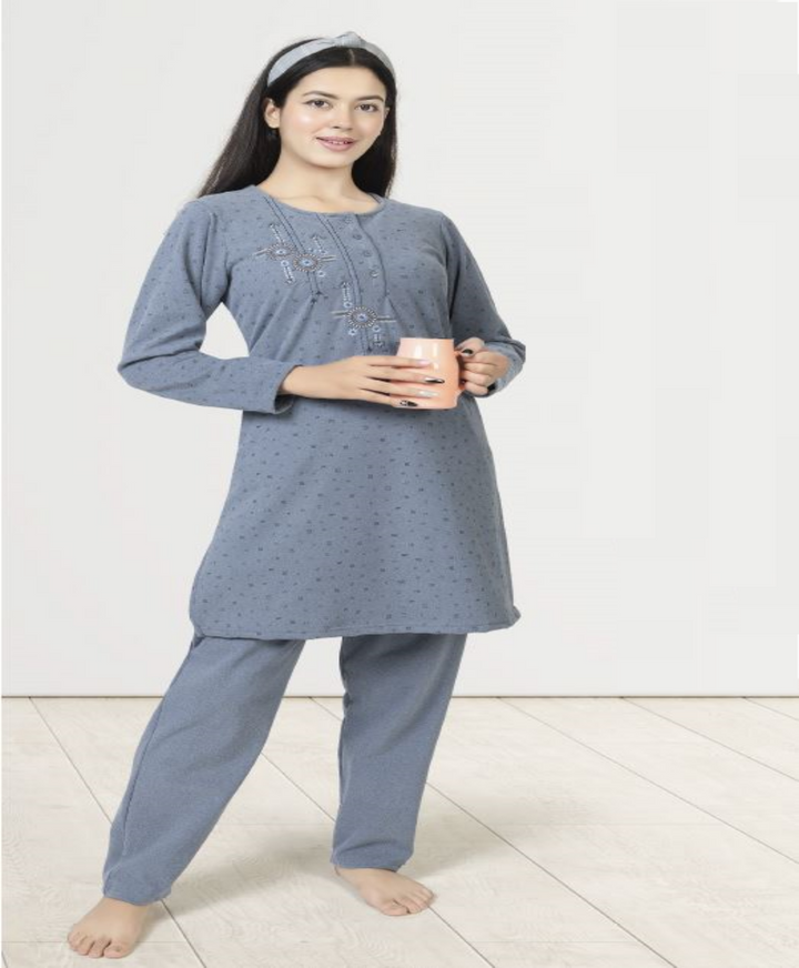 Embroided Kurta Lower