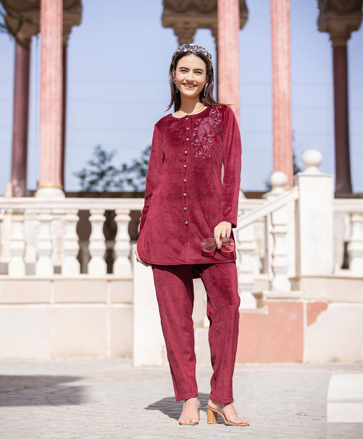 Embroided Kurta Lower