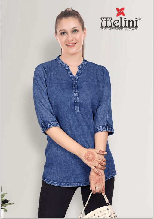 10 Trending Designs of Kurtis for Jeans for Modern Look | Cotton tops  designs, Short kurti designs, Cotton tops for jeans